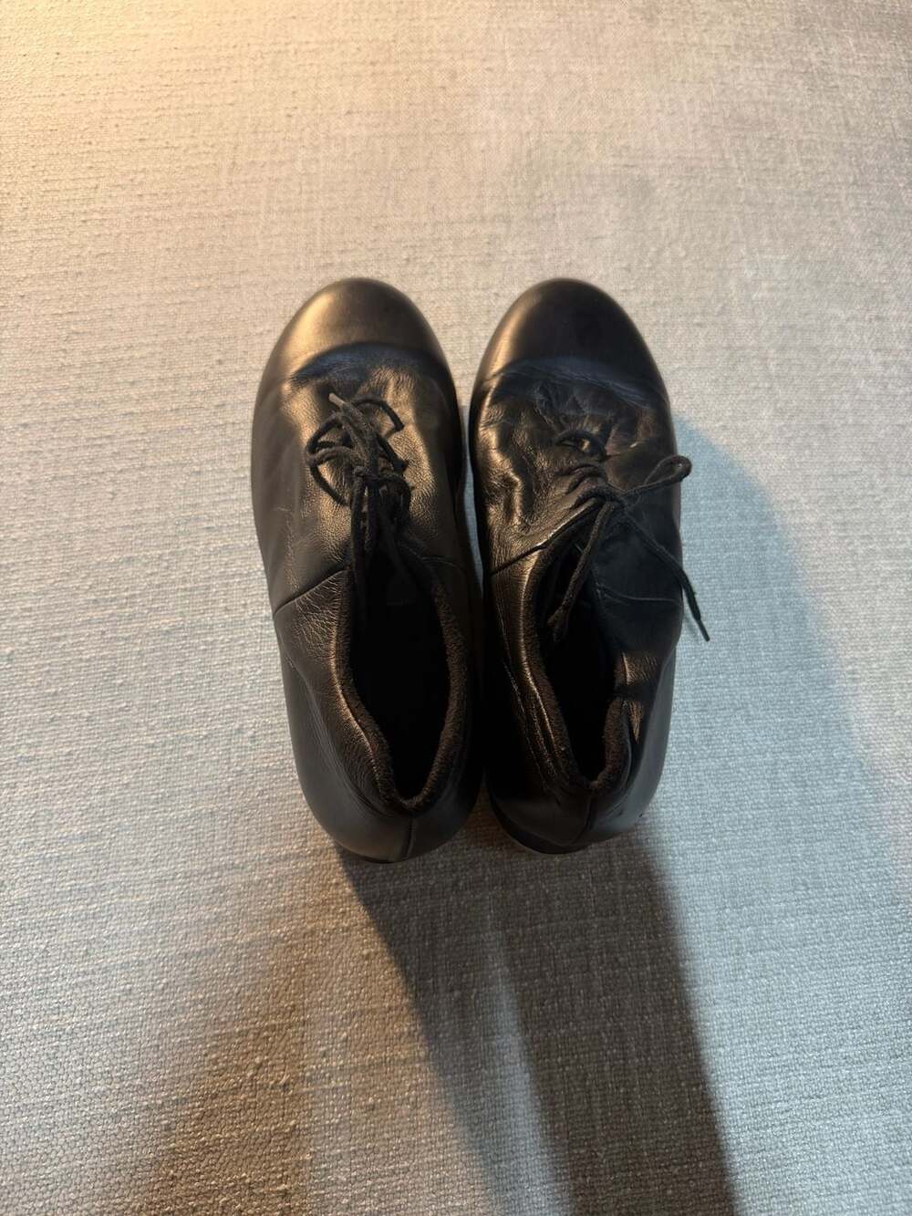 Bloch Leather Lace-Up Tap Shoes with Shockwave Taps